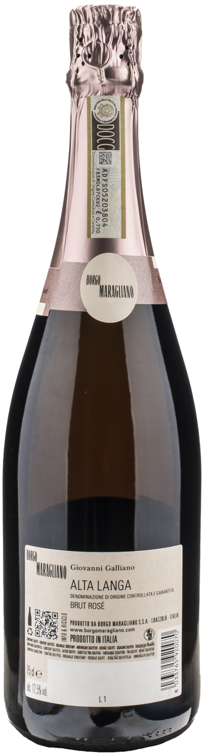 Borgo Maragliano Giovanni Galliano Brut Rosé 2020 - immagine 2