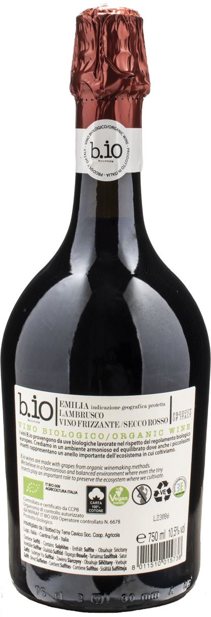 Bpuntoio Lambrusco Frizzante Secco - immagine 2