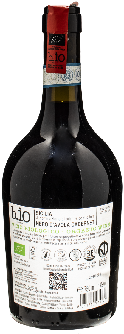 Bpuntoio Sicilia Nero Avola Cabernet Bio 2022 - immagine 2