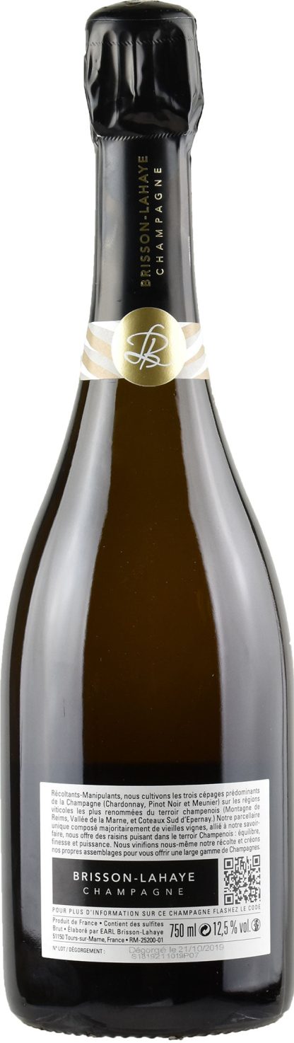 Brisson-Lahaye Champagne Blanc de Blancs Premier Cru La Sentimentale Brut - immagine 2