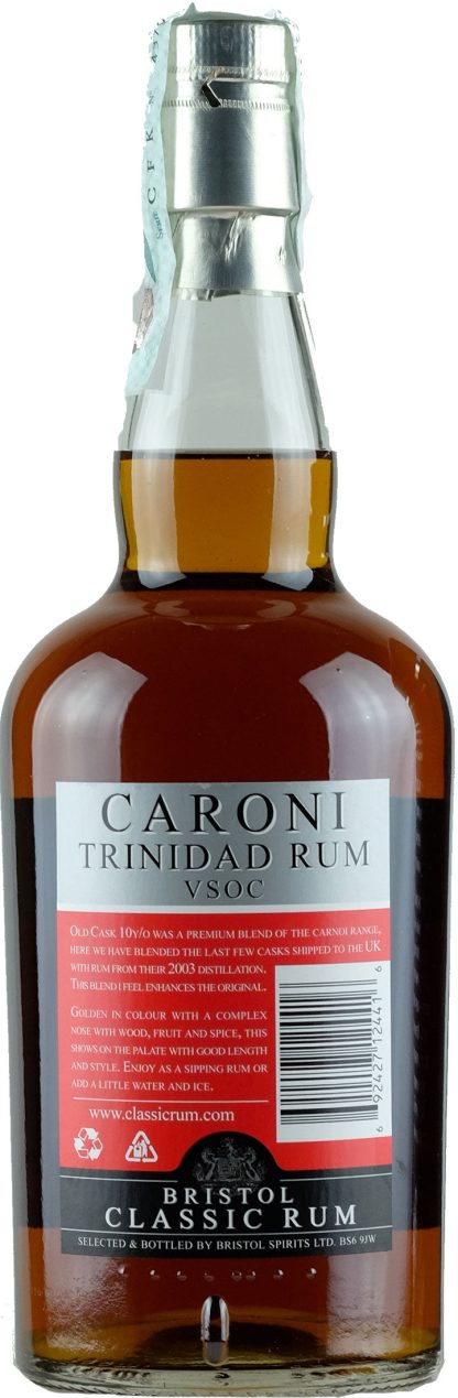 Bristol Spirits Caroni Rum of Trinidad Vsoc 10 Y.O - immagine 2