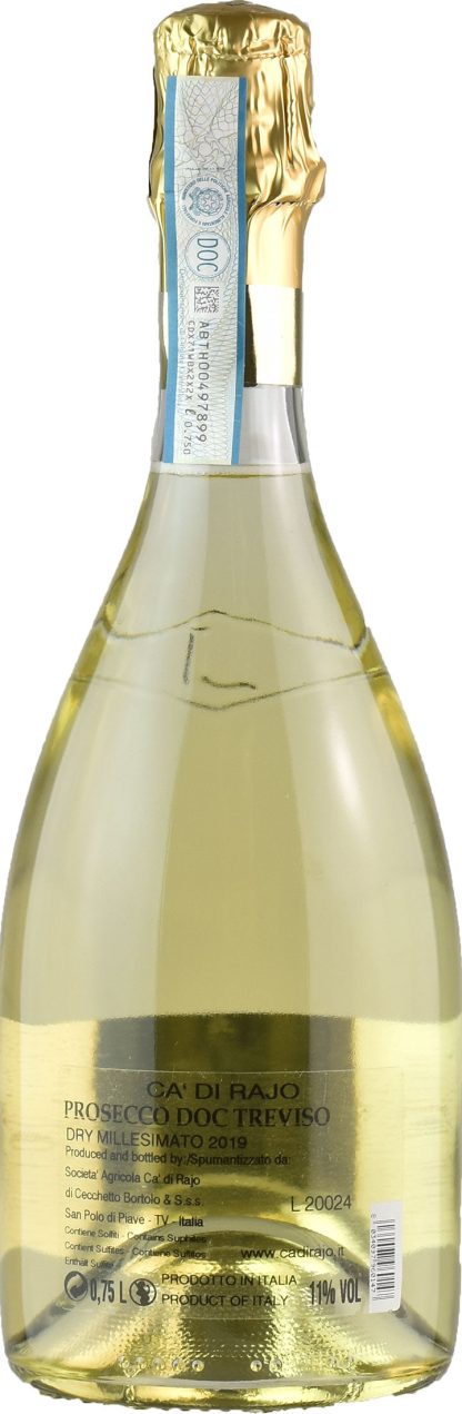 Ca' di Rajo Prosecco Spumante Millesimato Dry 2019 - immagine 2