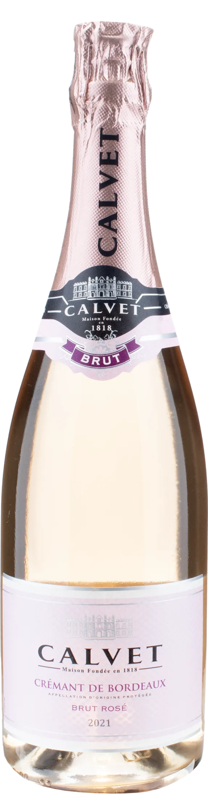 Calvet Cremant de Bordeaux Brut Rosé 2021