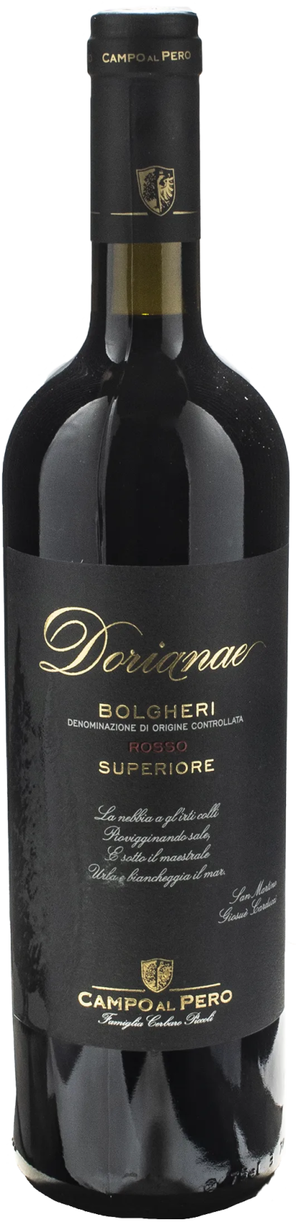 Campo al Pero Bolgheri Superiore Dorianae 2018