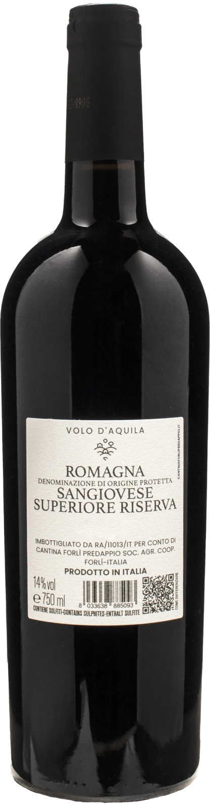 Cantina Forlì Predappio Sangiovese Superiore Riserva Volo d'Aquila 2020 - immagine 2