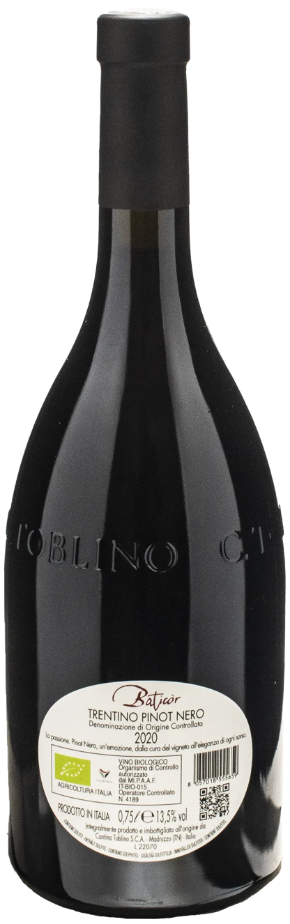 Cantina Toblino Baticor Pinot Nero 2020 - immagine 2