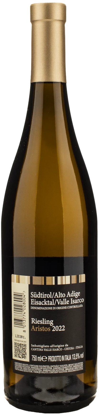 Cantina Valle Isarco Aristos Riesling 2022 - immagine 2