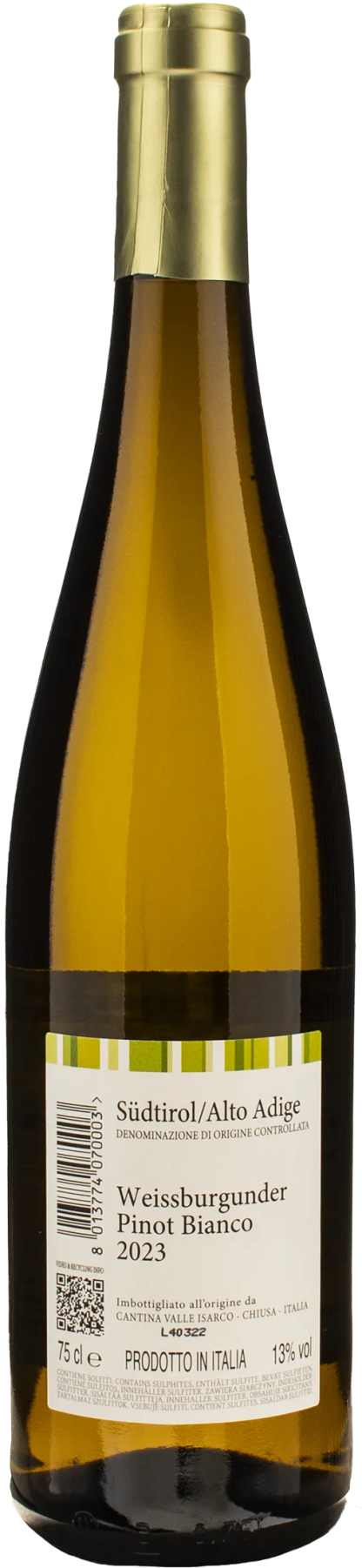 Cantina Valle Isarco Pinot Bianco 2023 - immagine 2