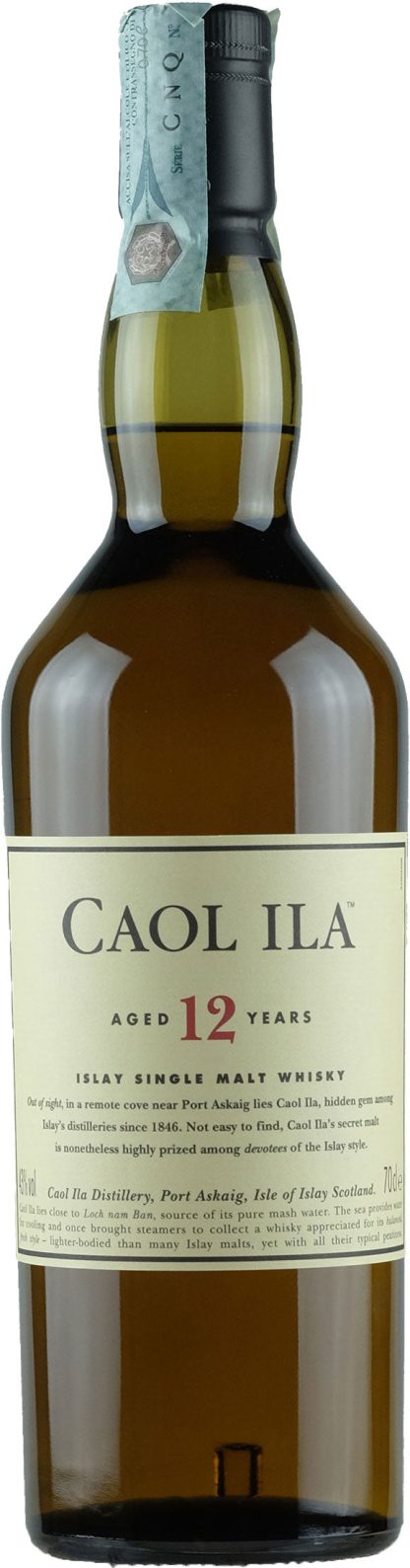 Caol Ila Islay Single Malt Whisky 12 Y.O.