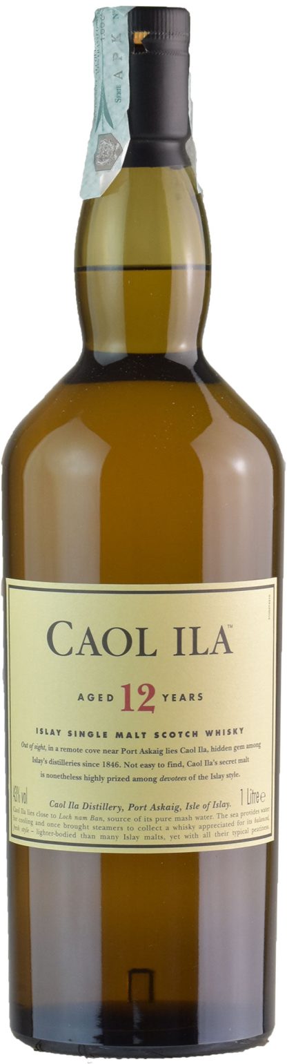 Caol Ila Whisky 12 Y.O. 1L