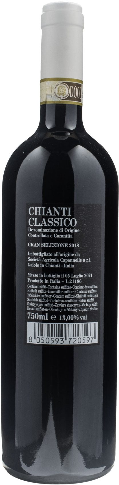 Capannelle Chianti Classico Gran Selezione 2018 - immagine 2