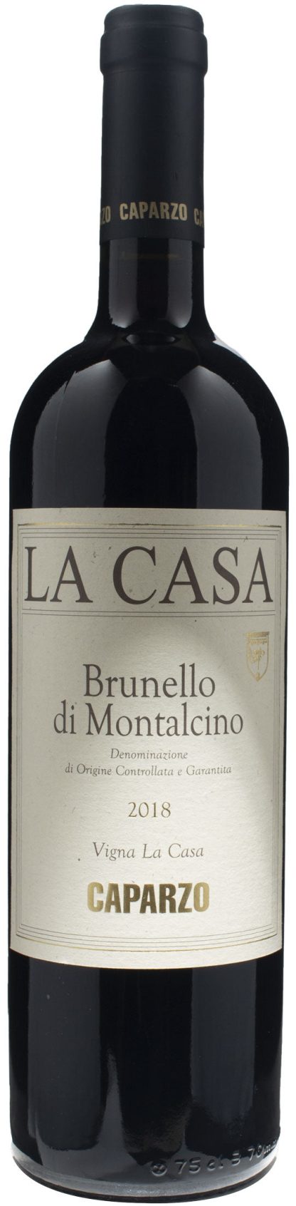 Caparzo Brunello di Montalcino La Casa 2018