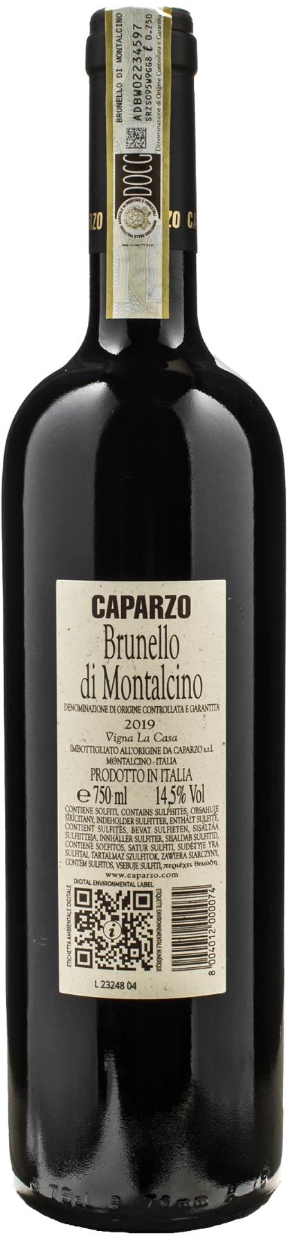 Caparzo Brunello di Montalcino vigna La Casa 2019 - immagine 2