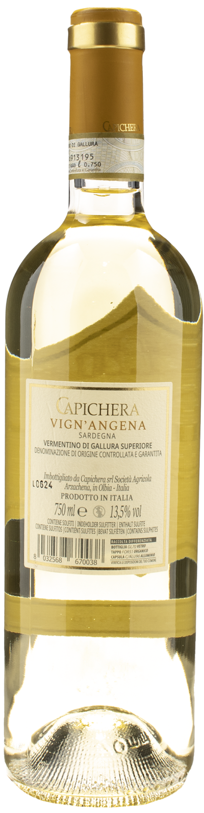 Capichera Vermentino di Gallura Superiore Vign'Angena 2023 - immagine 2