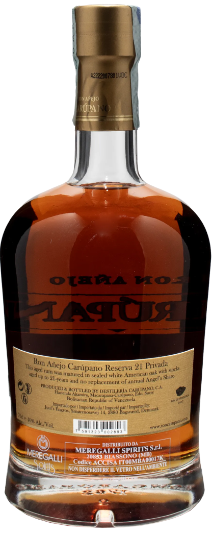 Carupano Ron Anejo Reserva 21 Privada - immagine 2