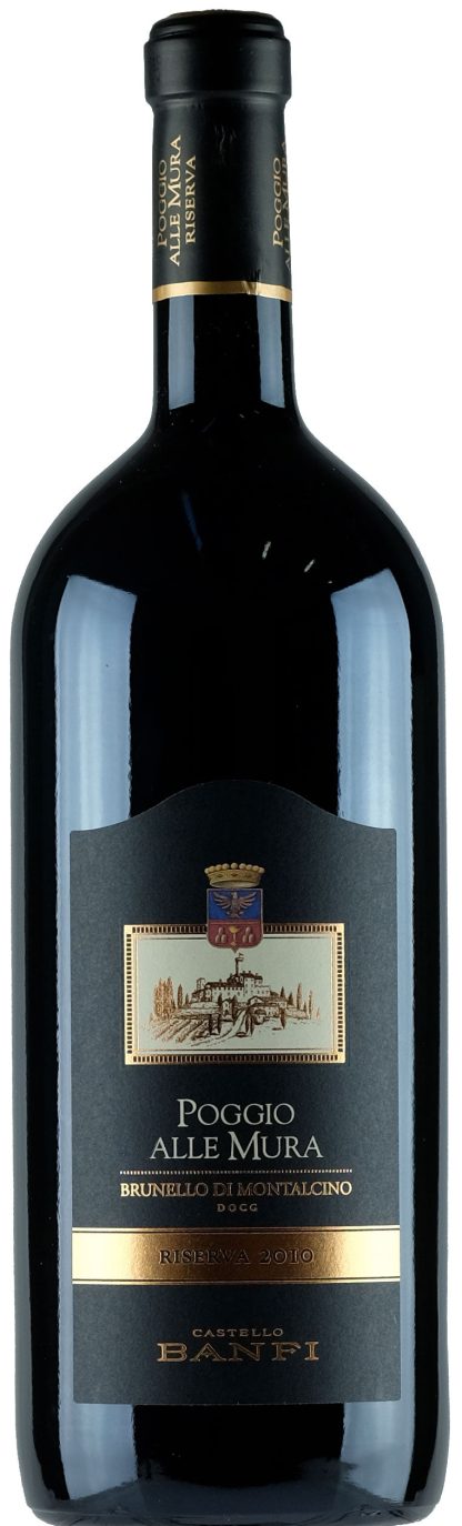 Castello Banfi Brunello di Montalcino Poggio alle Mura Riserva Magnum 2010