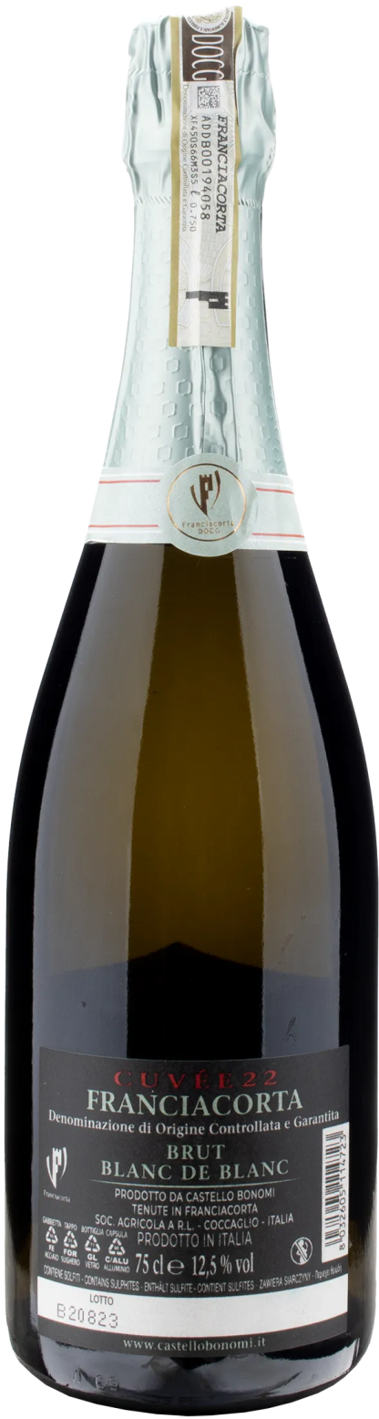 Castello Bonomi Franciacorta Blanc de Blanc Brut Cuvée 22 - immagine 2