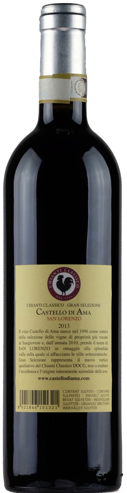 Castello di Ama Chianti Classico Gran Selezione San Lorenzo 2013 - immagine 2