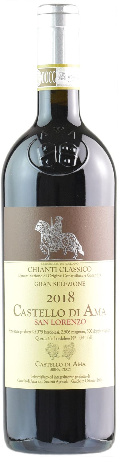 Castello di Ama Chianti Classico Gran Selezione San Lorenzo 2018