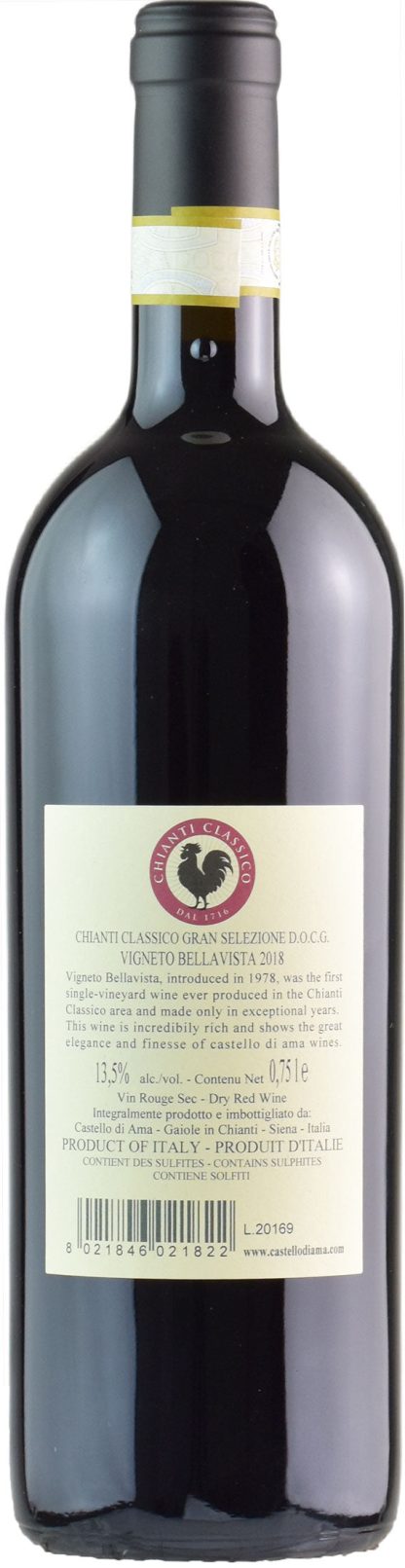 Castello di Ama Chianti Classico Vigneto Bellavista Gran Selezione 2018 - immagine 2