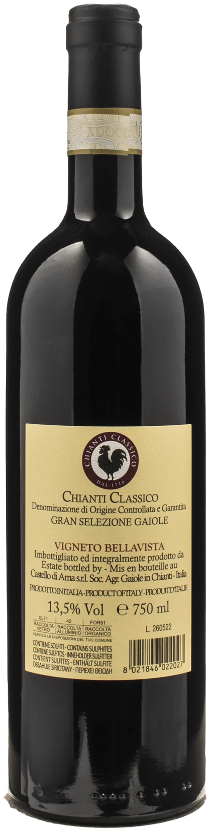 Castello di Ama Chianti Classico Gran Selezione Vigneto Bellavista 2020 - immagine 2