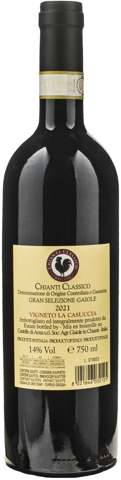 Castello di Ama Chianti Classico Vigneto La Casuccia 2021 - immagine 2