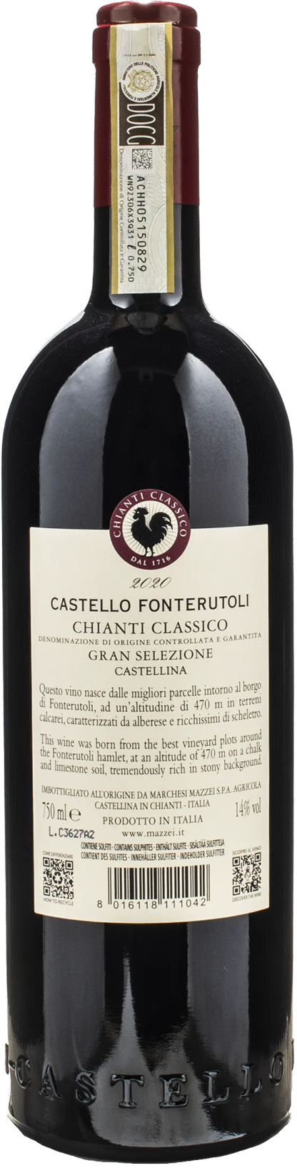 Castello di Fonterutoli Chianti Classico Gran Selezione Castellina 2020 - immagine 2