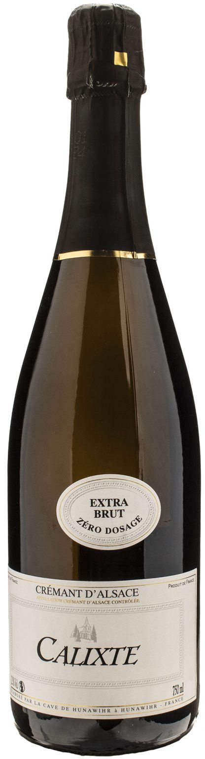 Cave de Hunawihr Crémant d'Alsace Càlixte Zero Dosage Extra Brut