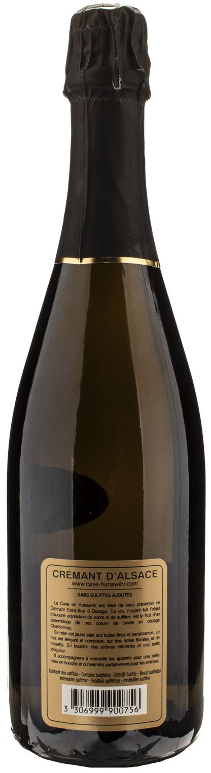 Cave de Hunawihr Crémant d'Alsace Càlixte Zero Dosage Extra Brut - immagine 2