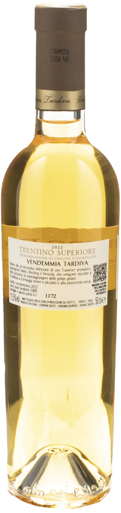 Cavit Rupe Re Trentino Superiore Vendemmia Tardiva 0.5L 2022 - immagine 2