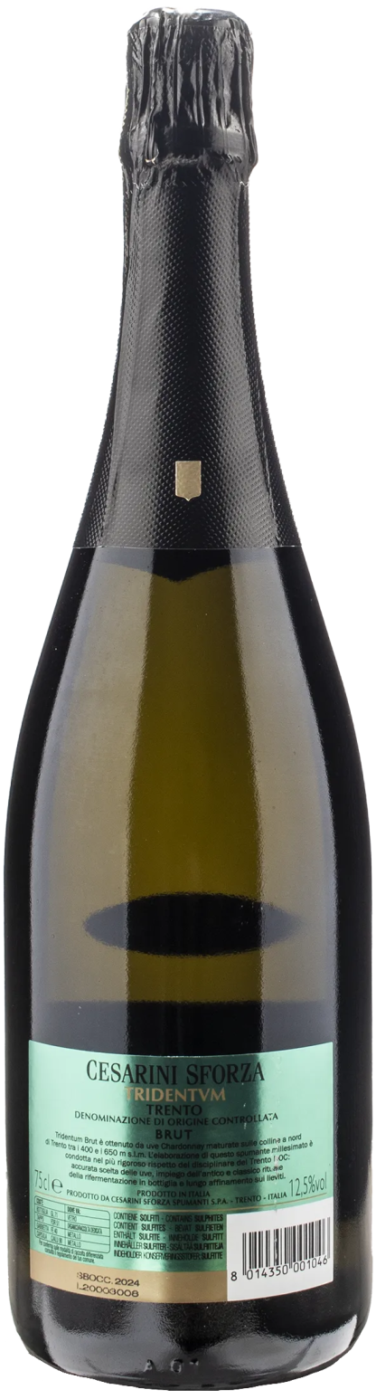 Cesarini Sforza Trento Tridentum Brut Millesimato 2018 - immagine 2