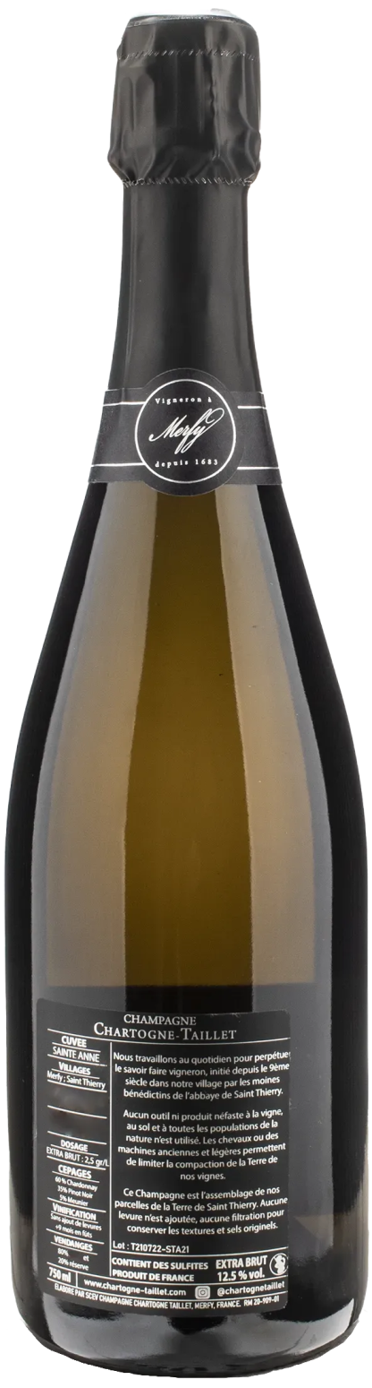 Chartogne-Taillet Champagne Sainte Anne Extra Brut - immagine 2