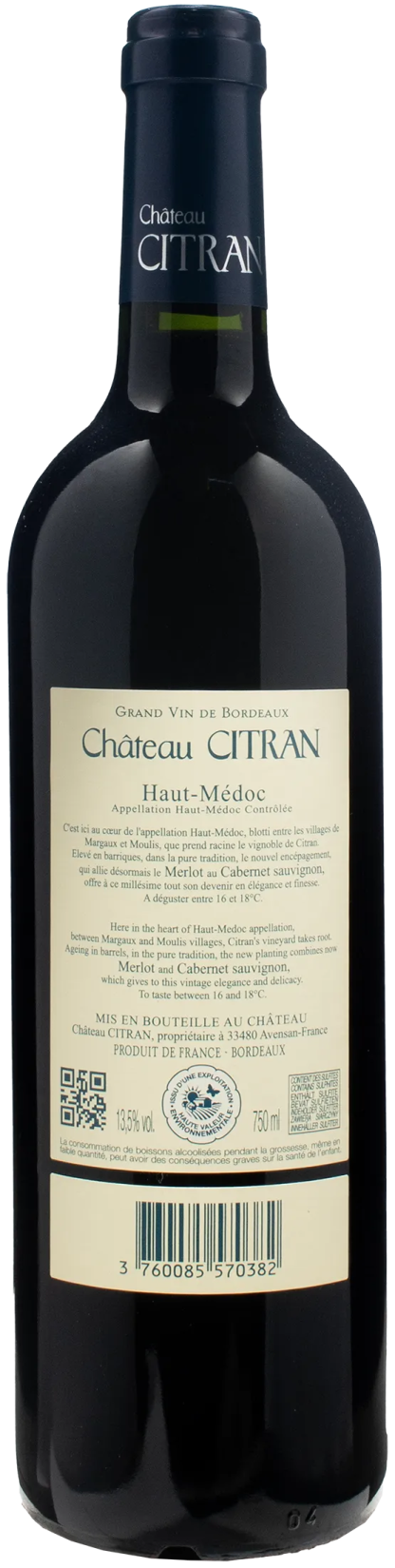 Chateau Citran Haut Medoc 2020 - immagine 2