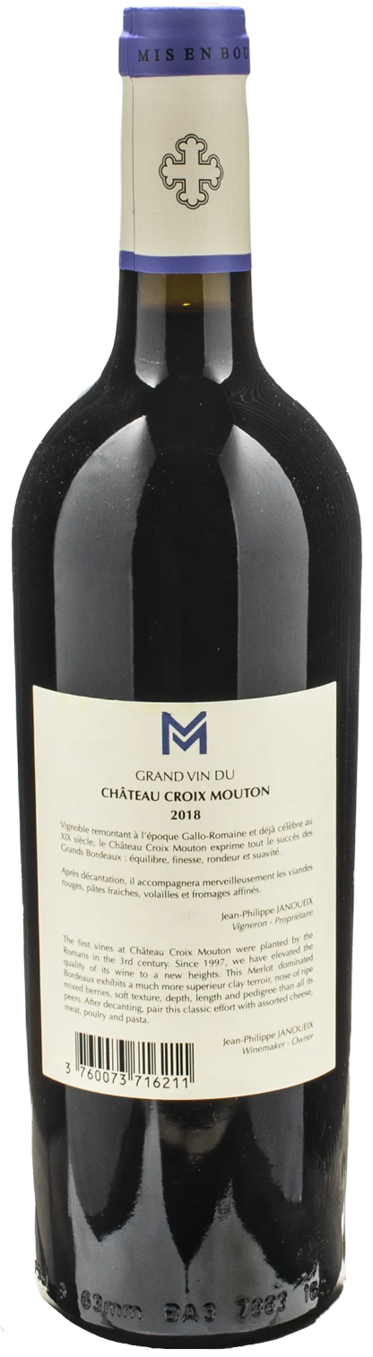 Chateau Croix Mouton Bordeaux Superieur 2018 - immagine 2