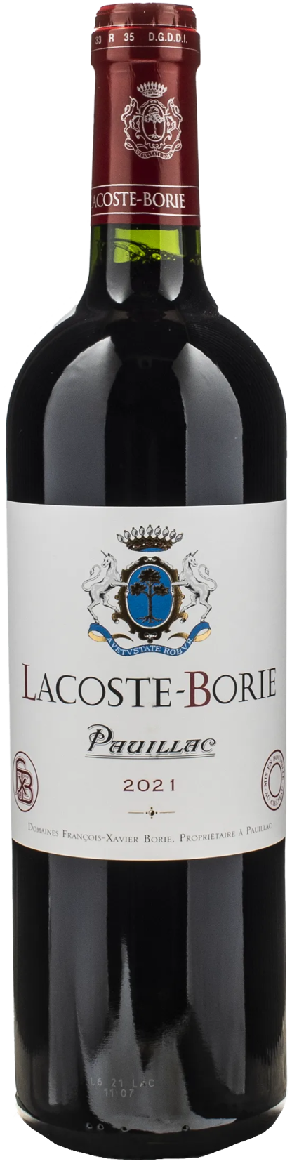 Chateau Grand-Puy-Lacoste Lacoste Borie Pauillac 2021