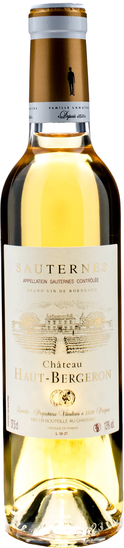 Chateau Haut Bergeron Sauternes 0,375L 2019