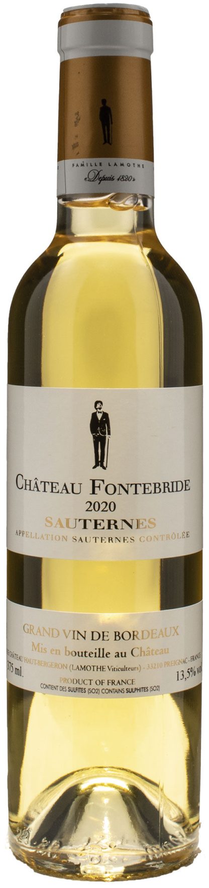 Chateau Haut Bergeron Sauternes Chateau Fontebride 0,375L 2020