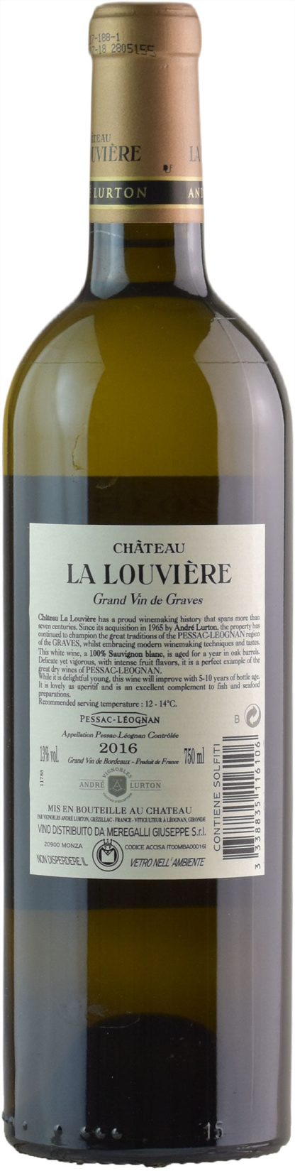 Chateau La Louviere Blanc 2016 - immagine 2