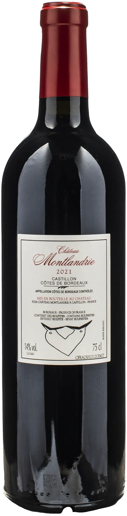 Chateau Montlandrie Castillon Cotes de Bordeaux 2021 - immagine 2