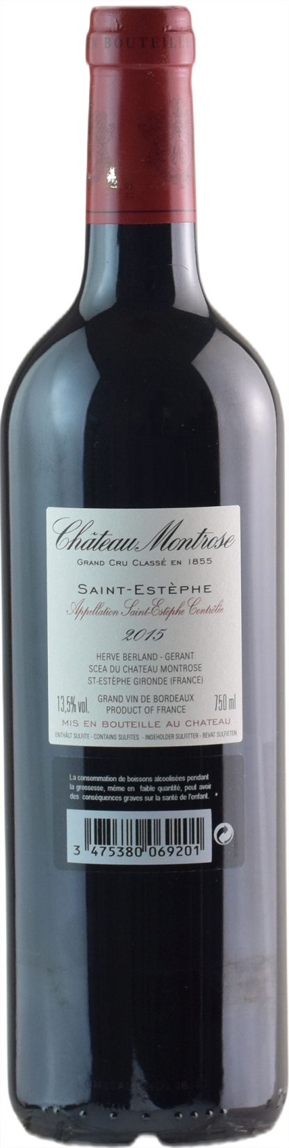 Chateau Montrose Saint Estephe Grand Cru Classé 2015 - immagine 2