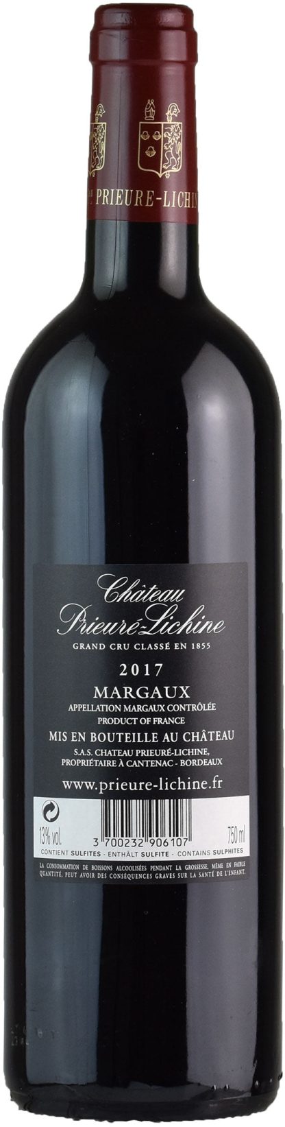 Chateau Prieure-Lichine Margaux Grand Cru Classé 2017 - immagine 2