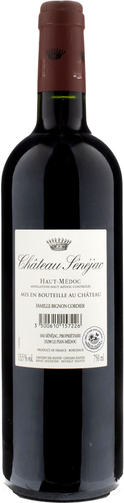 Chateau Senejac Haut Medoc 2020 - immagine 2