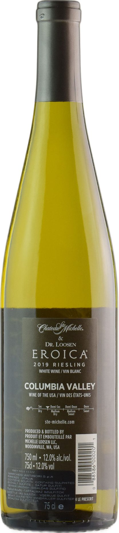 Chateau Ste Michelle Eroica Riesling 2019 - immagine 2