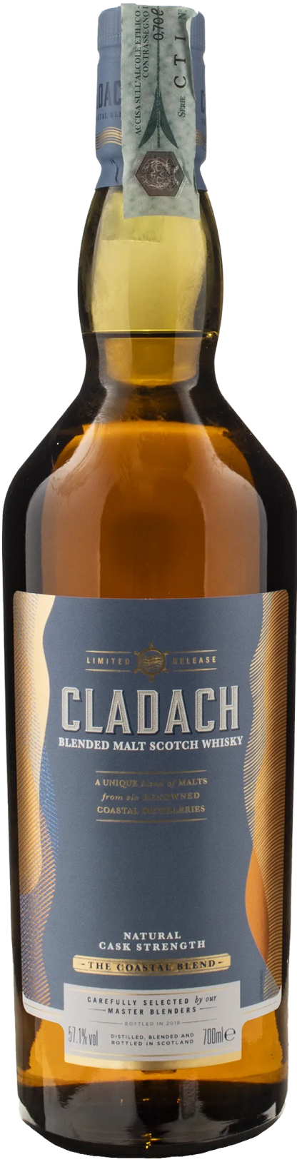 Cladach Blended Malt Scotch Whisky Natural Cask Strength Limited Release