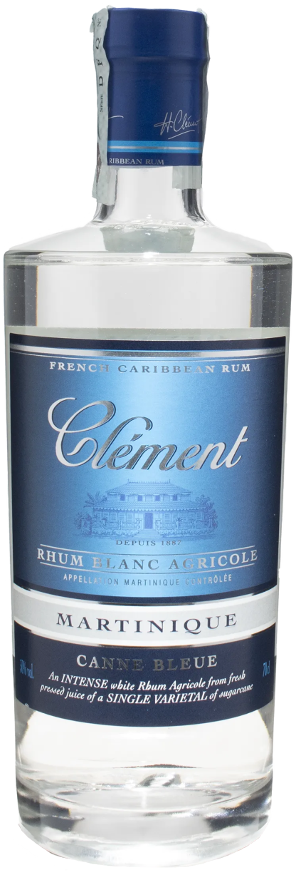 Clement Rhum Blanc Agricole Canne Bleue 0.7L