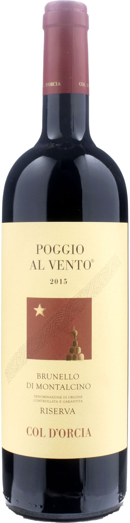 Col D'Orcia Brunello di Montalcino Poggio al Vento Riserva 2015