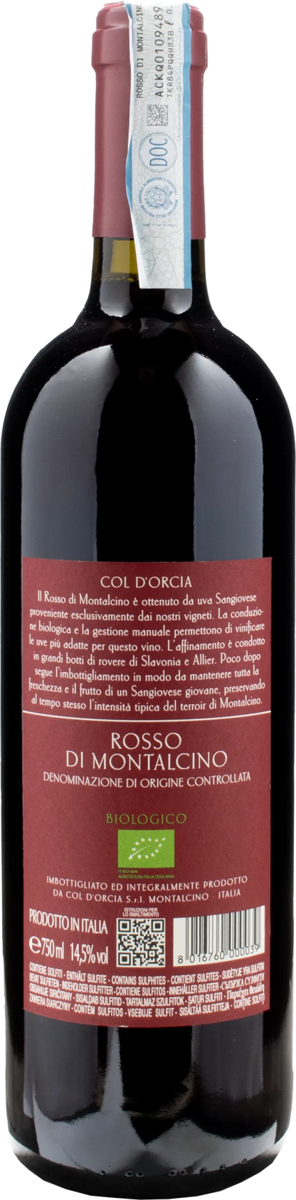 Col d'Orcia Rosso di Montalcino 2022 - immagine 2