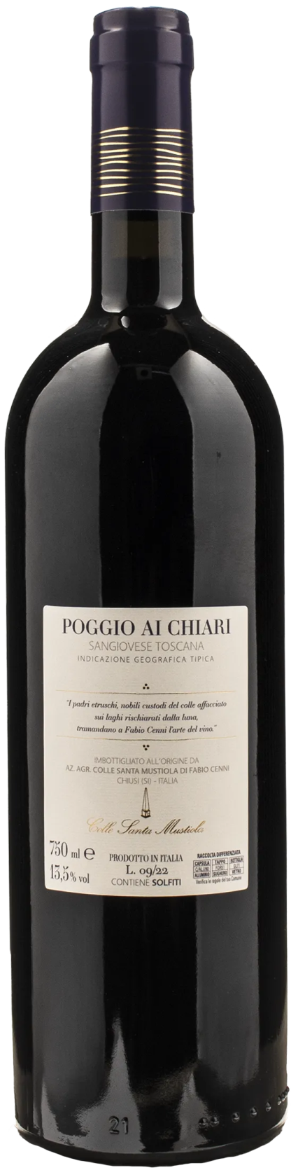 Colle Santa Mustiola Sangiovese Poggio Ai Chiari 2013 - immagine 2