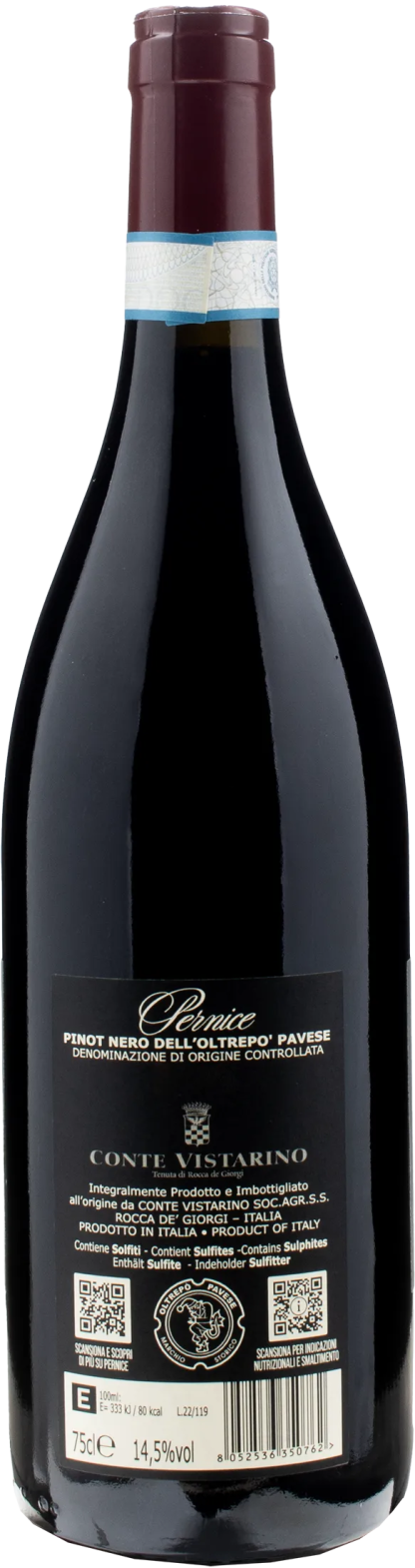 Conte Vistarino Pernice Pinot Nero 2020 - immagine 2