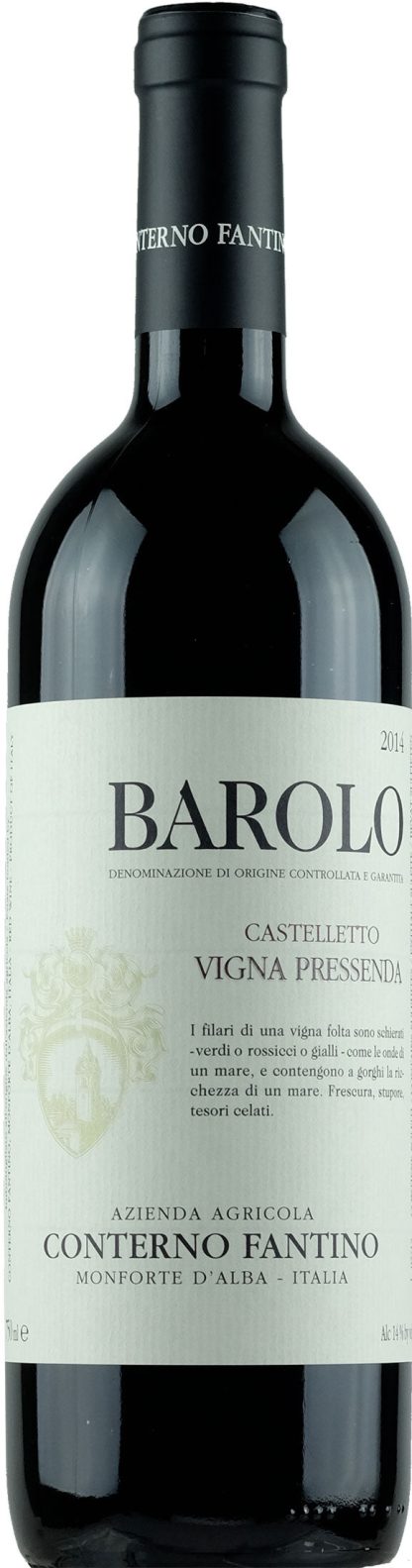 Conterno Fantino Barolo Castelletto Vigna Pressenda 2014